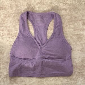 Beyond Yoga Lavender Racerback Sports Bra
